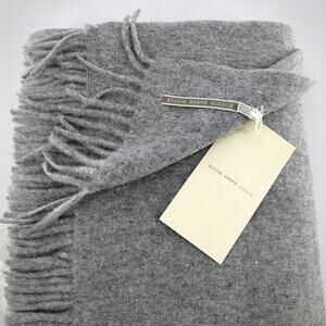 Alicia Adams Alpaca Light Grey Canyon Throw